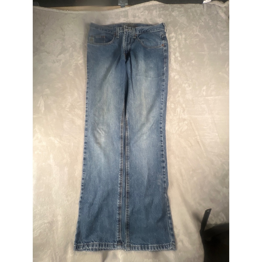 Cinch Carter 2.0 Mens Blue Medium Wash Relaxed Straight Jeans 32x36 MB93034002